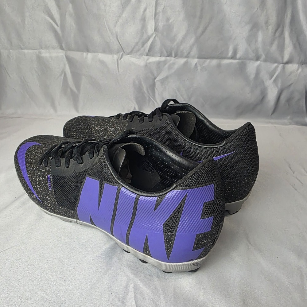 Nike FC247 Bomba Finale II ACC Mens Size 12.5 Black Puple Anthracite 580447-050 - Picture 6 of 16